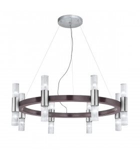 Applique murale Giro 16 ampoules Brun brossé
