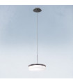 Solis pendant light 1 bulb Brushed brown