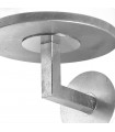 Applique murale Solis Feuille d'argent 1 ampoule 20cm