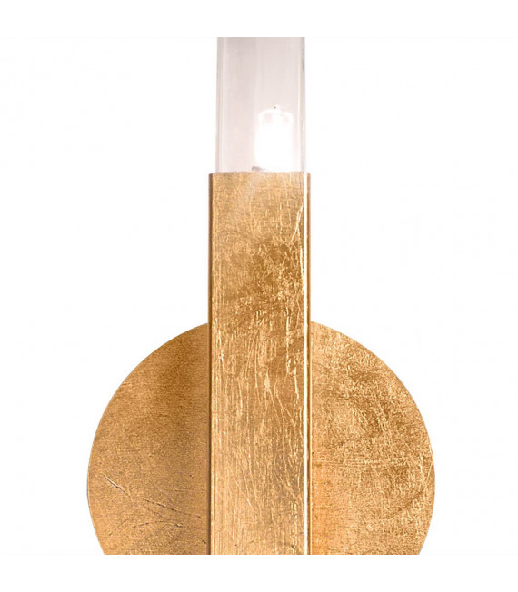 Aplique Spigolo Pan de Oro 1 bombilla 29,5cm