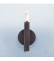 Applique murale Spigolo Brun brossé 1 ampoule 29,5cm