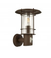 Edgeware Garden Lantern Stainless Steel Rust Brown 1-Light 12.5"