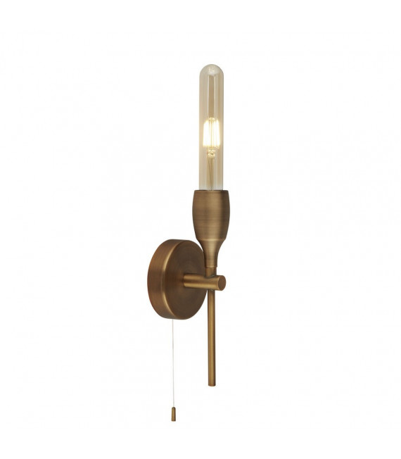 Applique Tubes Mild Steel Bronze 1 lampadina 24cm