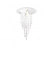 Design Cast iron ceiling light 1 bulb Matt white