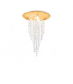 Design cast iron ceiling light 1 bulb Gold