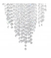 Design Cast iron ceiling light 4 bulbs Matt white