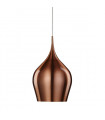 Vibrant Copper Pendant 1 bulb 160cm