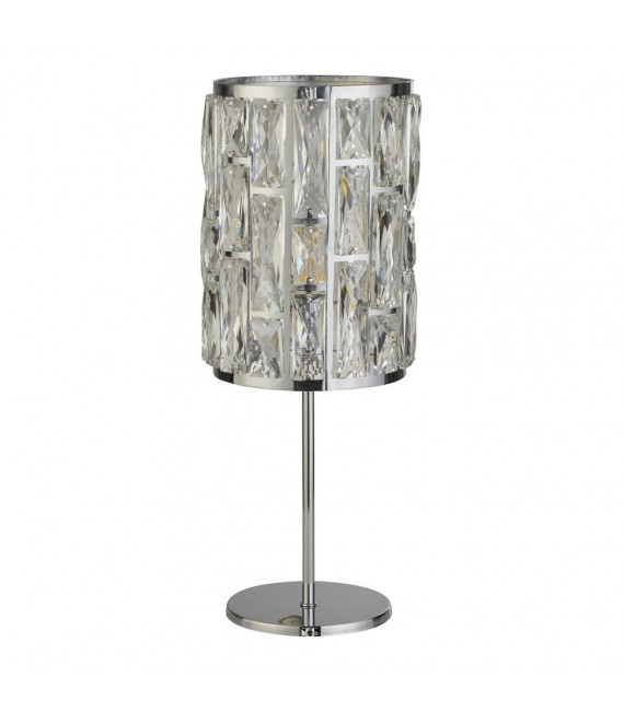 Lampe Design Bijou Acier doux Chrome 1 ampoule 47cm