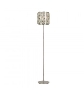 Lampada Jewel Design Mild Steel Chrome 1 lampadina 155cm