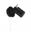 Spotlight Samson Acrylic, plastic, stainless steel, mild steel Matte black, Frosted 1 bulb 16cm