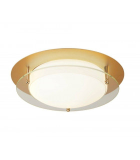 Ceiling light Bathroom Aluminum Gold 1 bulb 10cm