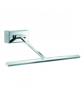 Lampada da lettura a LED cromata