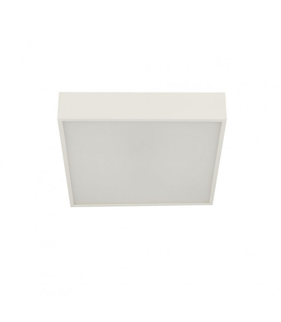Plafón de baño Zeus Aluminio, plástico blanco, ópalo blanco, arena blanca