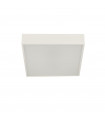Zeus bathroom ceiling light Aluminium, white plastic, white opal, white sand