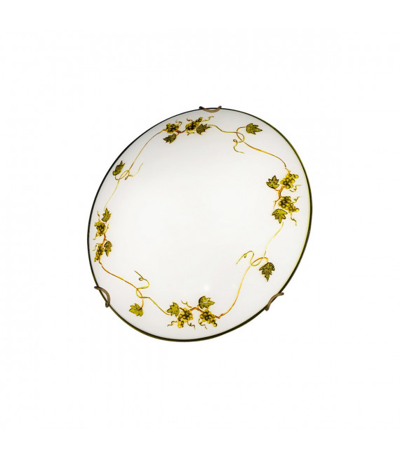 Nonna 2-light ceiling light Antique brass