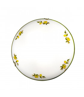 Plafonnier Nonna 2 ampoules Laiton antique