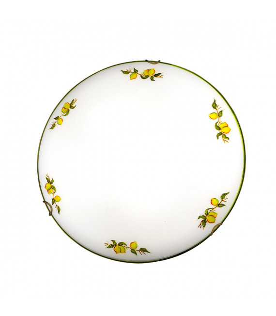 Plafonnier Nonna 1 ampoule Laiton antique