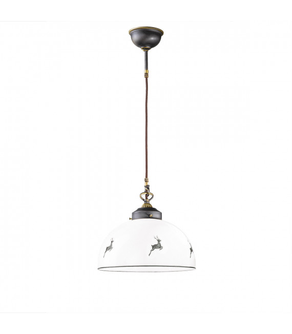 Nonna pendant lamp Antique brass 1 bulb 22cm