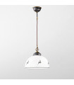 Nonna pendant lamp Antique brass 1 bulb 22cm