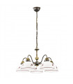 Nonna pendant lamp Antique brass 5 bulbs 35cm
