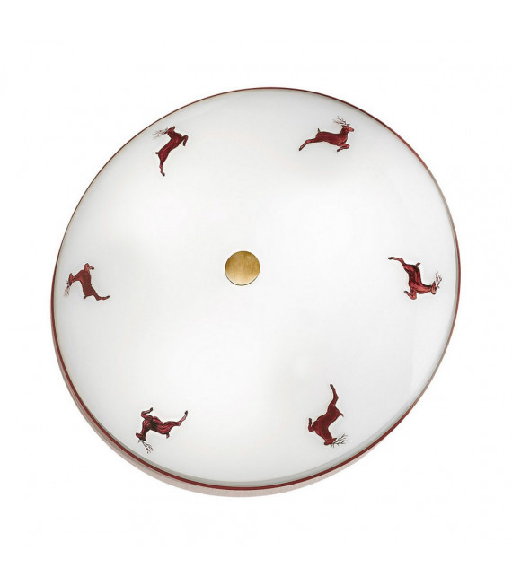 Plafón de cristal Nonna 4 bombillas 8cm