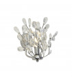 Applique design Bouquet 1 ampoule Verre,acier doux Chrome,Transparent