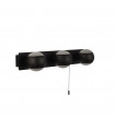 Flare 3-Light Vanity Light White Mild Steel,White Opal,Black