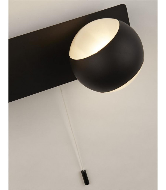 Flare 3-Light Vanity Light White Mild Steel,White Opal,Black