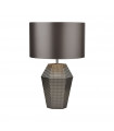 Table lamp Table Smoked chrome glass 1 bulb 49cm