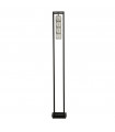 Design Elevator Lamp Glass, stainless steel, mild steel Chrome, Matte black, Transparent