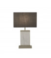 Lampe de table Table Acier doux Nickel satiné 1 ampoule 55cm