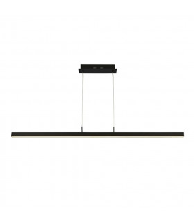 Suspension Tribeca Aluminium,acier doux blanc,Noir mat 7 Cm