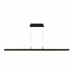 Suspension Tribeca Aluminium,acier doux blanc,Noir mat 7 Cm