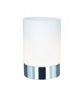 Lampe de table Touch Chrome 1 ampoule 15cm