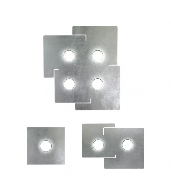 Spot Downlight Square white 1 bulb 3cm