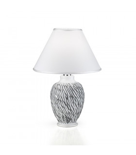 Chiara Tischlampe 1 Birne 43cm