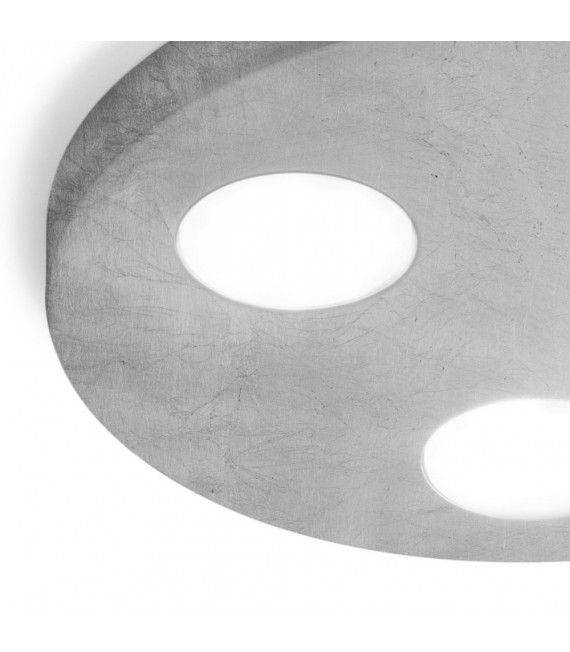 Spot Downlight Click Silber 3 Glühbirnen 3cm