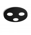Spot Downlight Click Black 3 bulbs 3cm