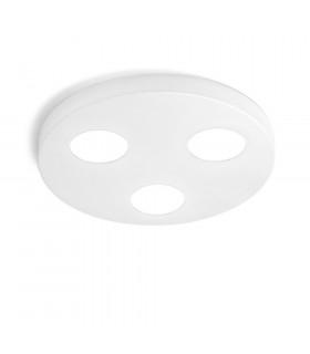 Spot Downlight Click bianco 3 lampadine 3cm