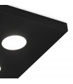 Spot Downlight Click 4 bulbs Black