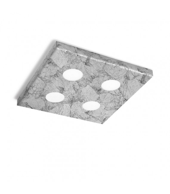 Spot Downlight Click Argent 4 ampoules cm
