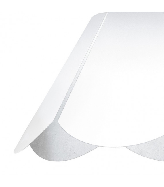 Bloom Mat lámpara colgante blanca 3 bombillas 250cm