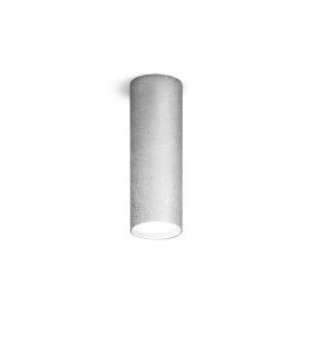 Spot Downlight Tubo Silber 1 Birne 23,5cm