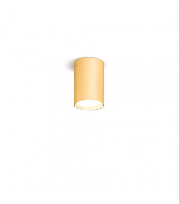 Spot Downlight Tubo 24 Karat vergoldetes Gold 1 Glühbirne 1cm