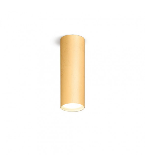 Spot Downlight Tubo Oro 1 lampadina 23,5cm