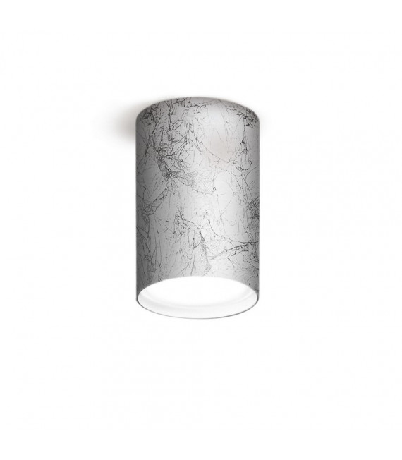 Spot Downlight Tube Argento 1 lampadina 1cm