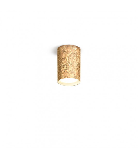 Spot Downlight Tube 24 carat gold plated Gold 1 bulb 1cm
