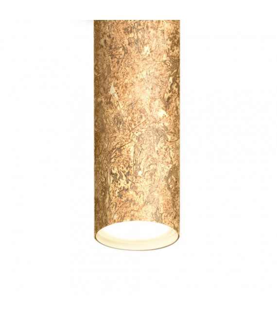 Spot Downlight Tube Gold 1 Birne 23,5cm