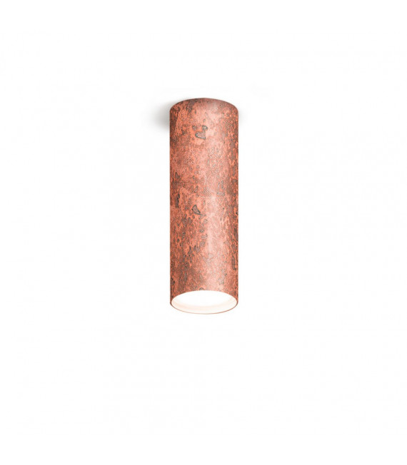 Foco Downlight Tubo Cobre 1 bombilla 23,5cm