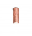 Spot Downlight Tube Cuivre 1 ampoule 23,5cm